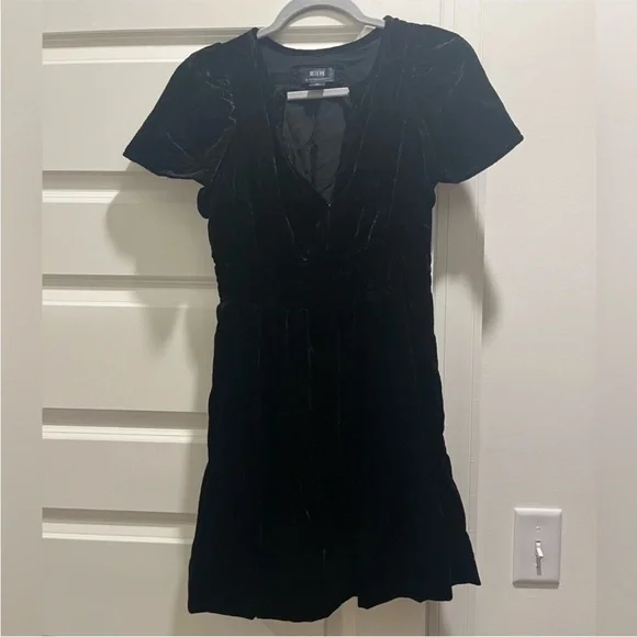 lace top mini dress Henrietta Lace Mini Dress in Black